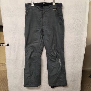 KARBON Ski Snow Pants Gray Boys Size S‎ Waterproof Insulated Outdoor Gear